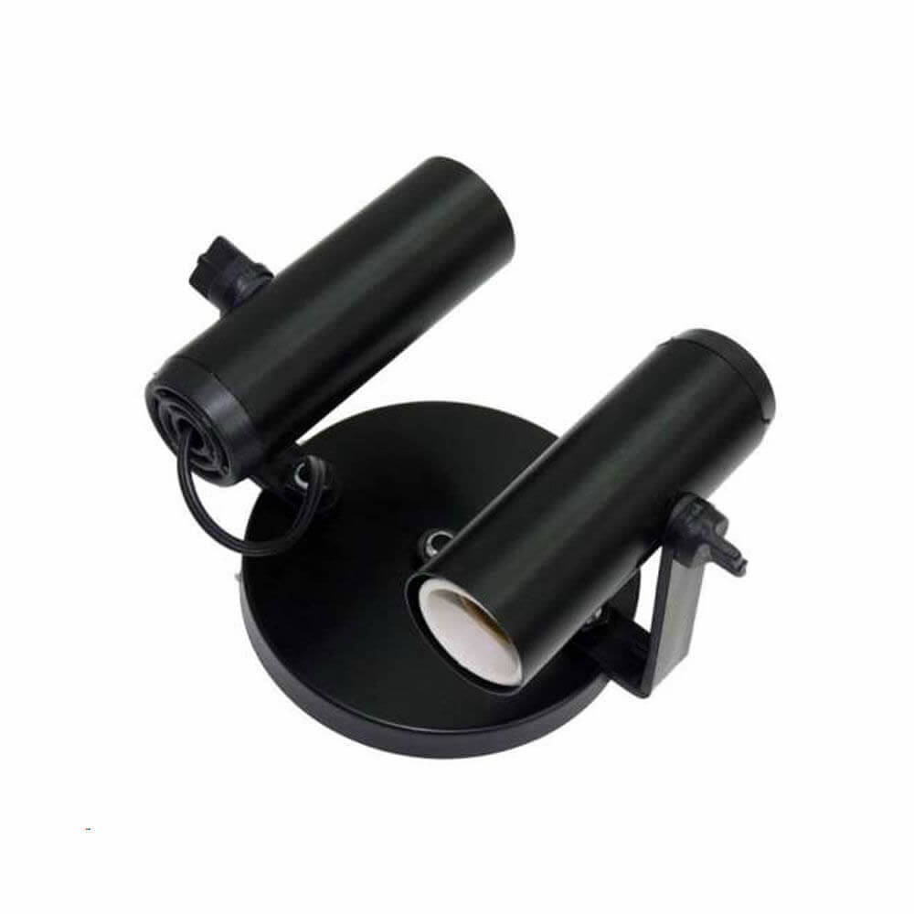 Spot Tubinho SP1695 2 Lampadas Preto Kin Light - irmaossoares