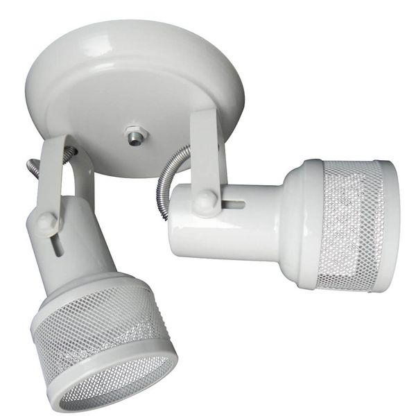 Spot Tela SP1763 2 Lampadas Branco Kin Light - irmaossoares