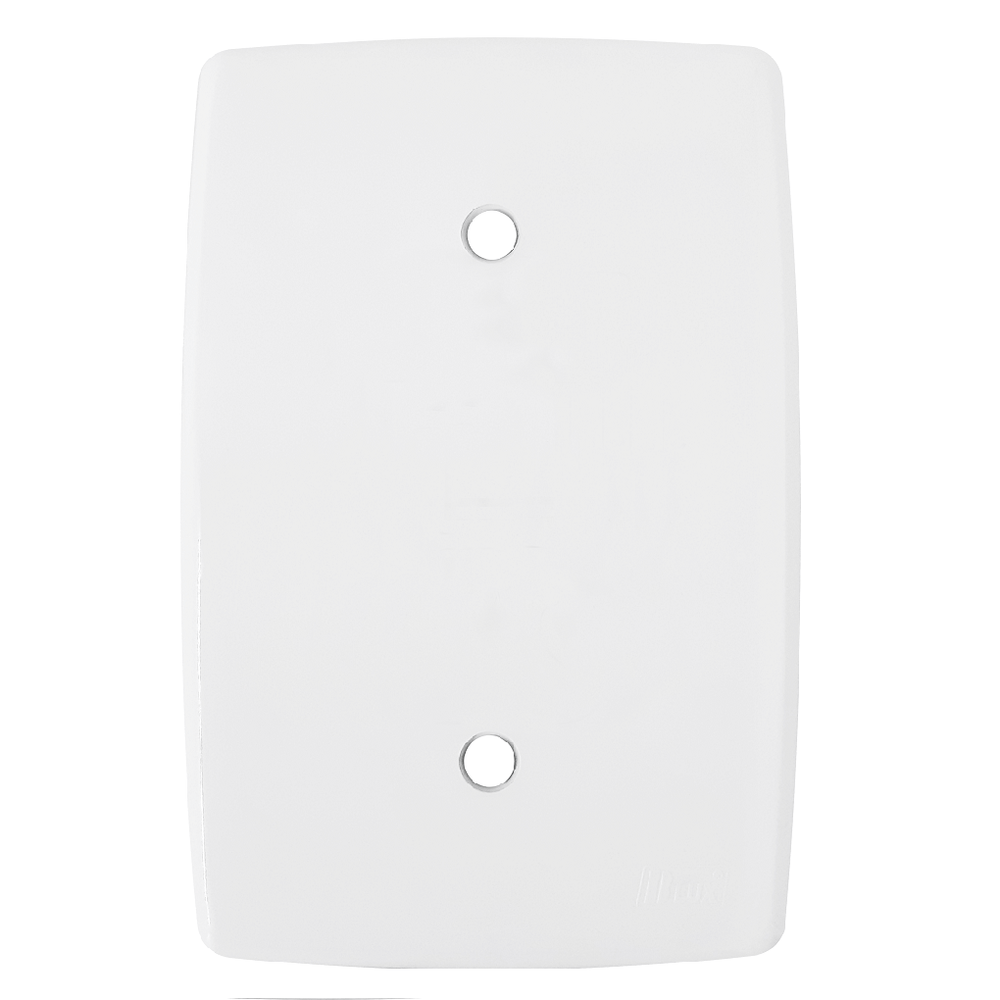 Placa Cega 4x2 Finesse Branco Blux Irmaossoares 1021